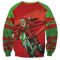 Braaap Sweatshirt Motorcross Santa Christmas - Wonder Print Shop