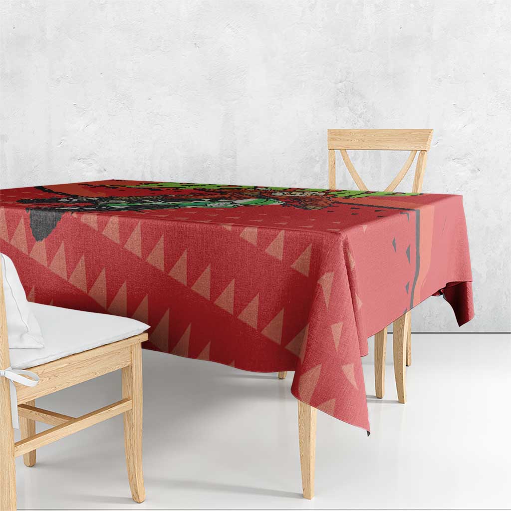Braaap Tablecloth Motorcross Santa Christmas - Wonder Print Shop