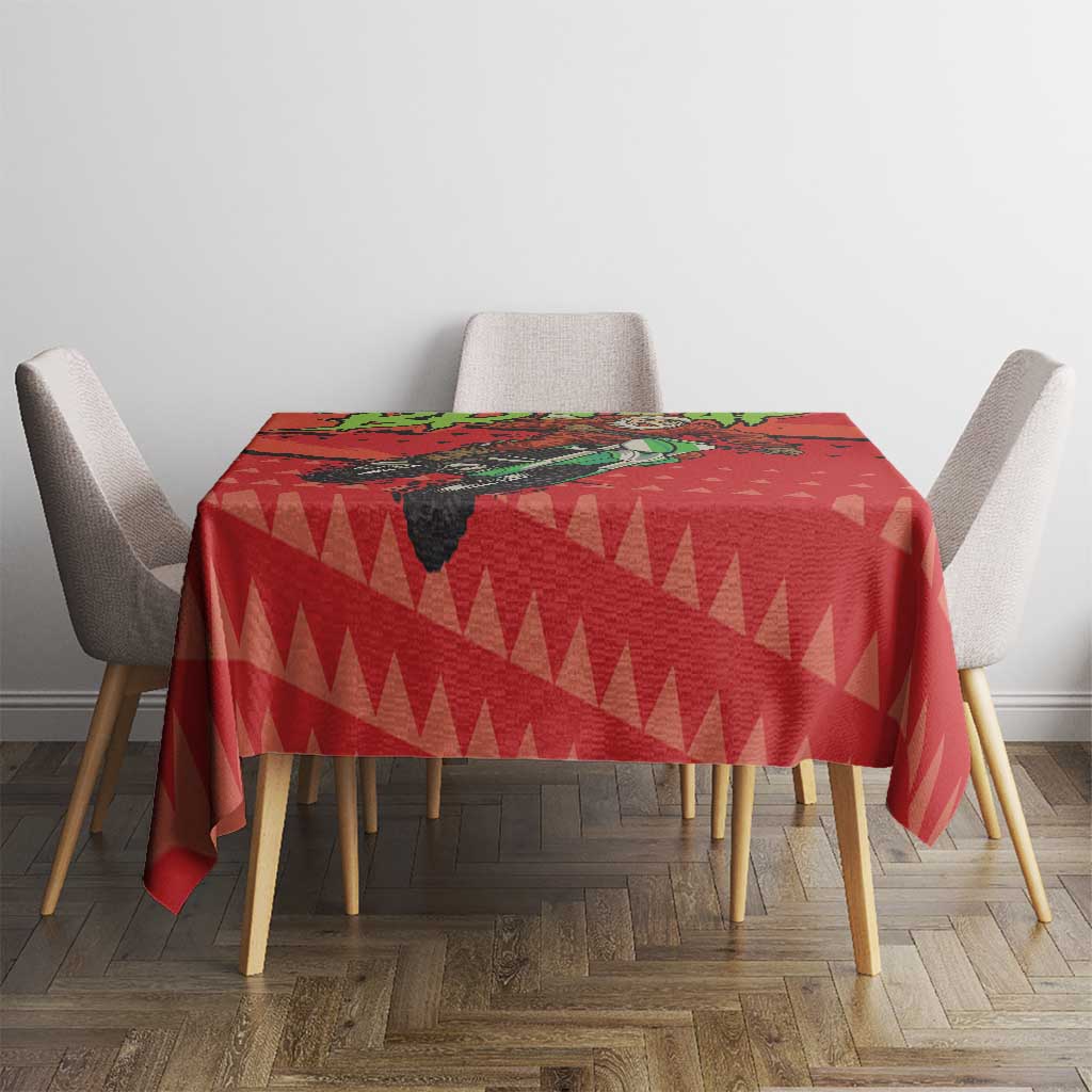 Braaap Tablecloth Motorcross Santa Christmas - Wonder Print Shop