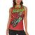 Braaap Women Sleeveless Polo Shirt Motorcross Santa Christmas - Wonder Print Shop