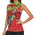 Braaap Women Sleeveless Polo Shirt Motorcross Santa Christmas - Wonder Print Shop