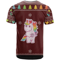 Cant Hear You Unicorn Christmas T Shirt - Wonder Print Shop