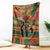 Black Power Fists of Freedom Blanket African American 1968
