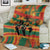 Black Power Fists of Freedom Blanket African American 1968