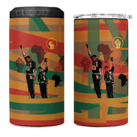 Black Power Fists of Freedom 4 in 1 Can Cooler Tumbler African American 1968