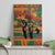 Black Power Fists of Freedom Canvas Wall Art African American 1968