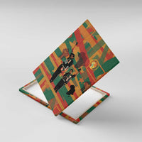 Black Power Fists of Freedom Canvas Wall Art African American 1968