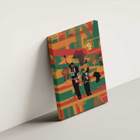 Black Power Fists of Freedom Canvas Wall Art African American 1968