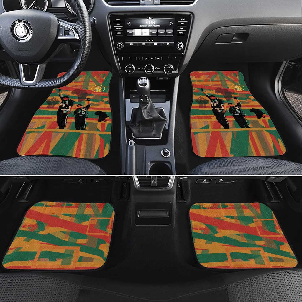Black Power Fists of Freedom Car Mats African American 1968