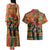Black Power Fists of Freedom Couples Matching Tank Maxi Dress and Hawaiian Shirt African American 1968