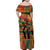 Black Power Fists of Freedom Family Matching Off Shoulder Maxi Dress and Hawaiian Shirt African American 1968