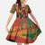 Black Power Fists of Freedom Family Matching Short Sleeve Bodycon Dress and Hawaiian Shirt African American 1968