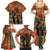 Black Power Fists of Freedom Family Matching Summer Maxi Dress and Hawaiian Shirt African American 1968
