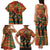 Black Power Fists of Freedom Family Matching Tank Maxi Dress and Hawaiian Shirt African American 1968