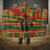Black Power Fists of Freedom Hooded Blanket African American 1968