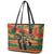 Black Power Fists of Freedom Leather Tote Bag African American 1968