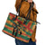 Black Power Fists of Freedom Leather Tote Bag African American 1968