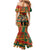 Black Power Fists of Freedom Mermaid Dress African American 1968