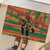 Black Power Fists of Freedom Rubber Doormat African American 1968