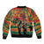 Black Power Fists of Freedom Sleeve Zip Bomber Jacket African American 1968