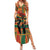Black Power Fists of Freedom Summer Maxi Dress African American 1968