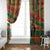 Black Power Fists of Freedom Window Curtain African American 1968