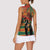 Black Power Fists of Freedom Women Sleeveless Polo Shirt African American 1968