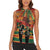 Black Power Fists of Freedom Women Sleeveless Polo Shirt African American 1968