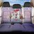 Unicorn Naughty List Back Car Seat Cover Christmas Funny - Wonder Print Shop
