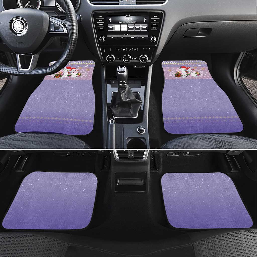 Unicorn Naughty List Car Mats Christmas Funny - Wonder Print Shop