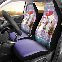 Unicorn Naughty List Car Seat Cover Christmas Funny - Wonder Print Shop