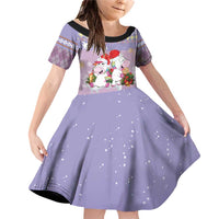 Unicorn Naughty List Family Matching Off Shoulder Short Dress and Hawaiian Shirt Christmas Funny - Wonder Print Shop