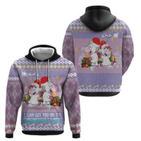 Unicorn Naughty List Hoodie Christmas Funny - Wonder Print Shop