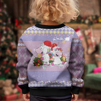 Unicorn Naughty List Kid Ugly Christmas Sweater Christmas Funny - Wonder Print Shop