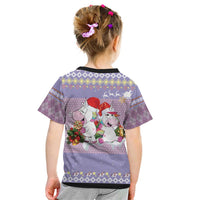 Unicorn Naughty List Kid T Shirt Christmas Funny - Wonder Print Shop