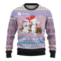 Unicorn Naughty List Ugly Christmas Sweater Christmas Funny - Wonder Print Shop