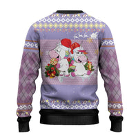 Unicorn Naughty List Ugly Christmas Sweater Christmas Funny - Wonder Print Shop