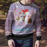 Unicorn Naughty List Ugly Christmas Sweater Christmas Funny - Wonder Print Shop
