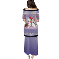 Unicorn Naughty List Puletasi Christmas Funny - Wonder Print Shop