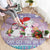 Unicorn Naughty List Round Carpet Christmas Funny