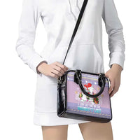 Unicorn Naughty List Shoulder Handbag Christmas Funny