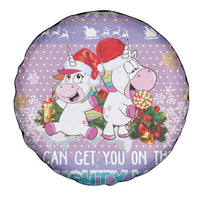 Unicorn Naughty List Spare Tire Cover Christmas Funny - Wonder Print Shop