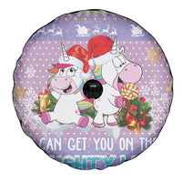 Unicorn Naughty List Spare Tire Cover Christmas Funny - Wonder Print Shop