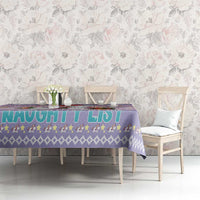 Unicorn Naughty List Tablecloth Christmas Funny - Wonder Print Shop