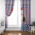 Unicorn Naughty List Window Curtain Christmas Funny - Wonder Print Shop