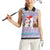 Unicorn Naughty List Women Sleeveless Polo Shirt Christmas Funny - Wonder Print Shop