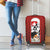 Switzerland Bernese Mountain Dog Luggage Cover Edelweiss Coat Of Arms
