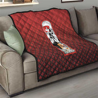 Switzerland Bernese Mountain Dog Quilt Edelweiss Coat Of Arms