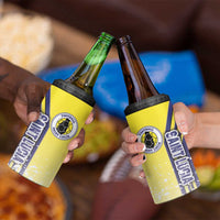 Saint Lucia Football 4 in 1 Can Cooler Tumbler Piton Boyz Soccer - Road To Champion