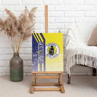 Saint Lucia Football Canvas Wall Art Piton Boyz Soccer - Road To Champion